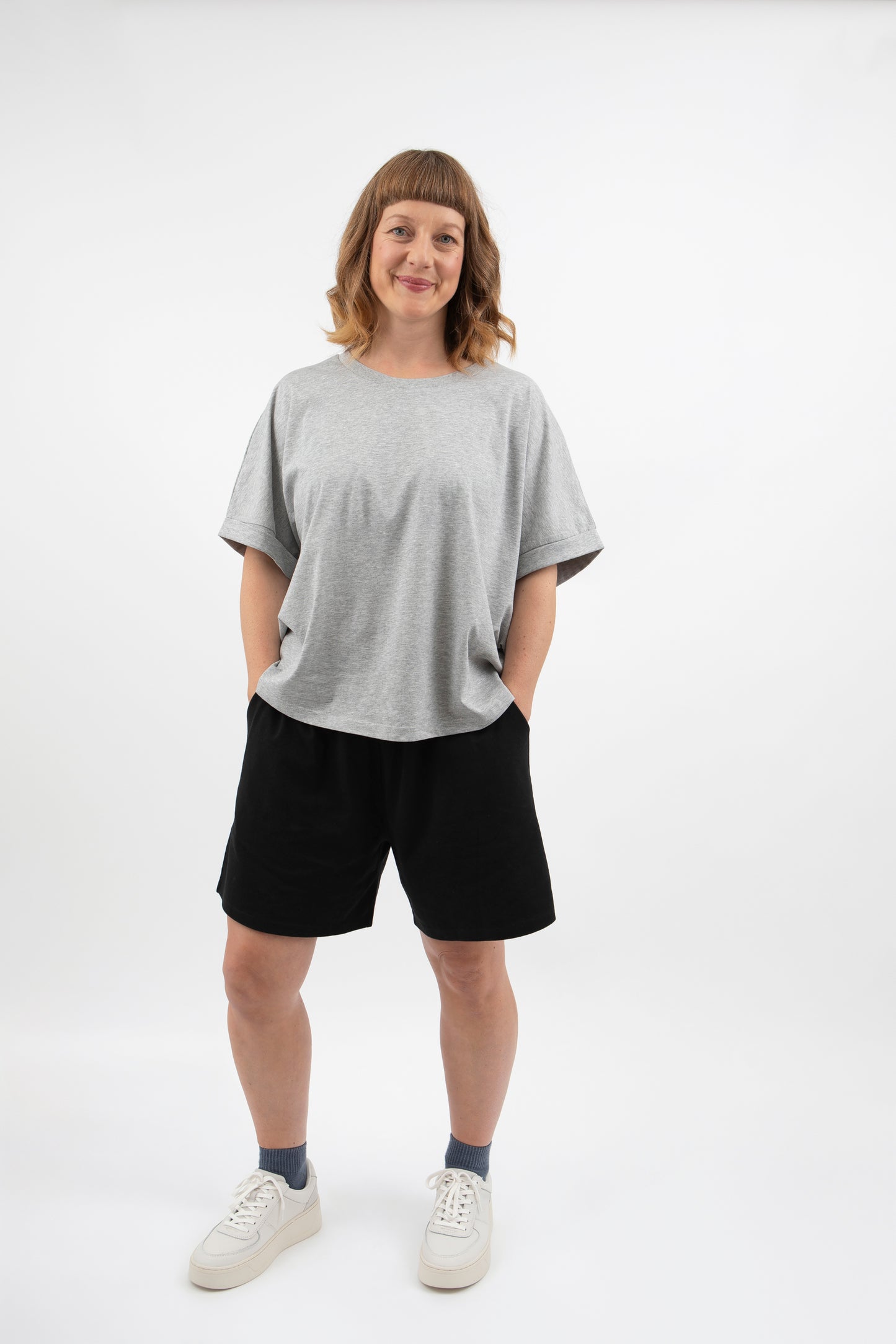 The Oversized Women's Rolled Sleeve T-Shirt